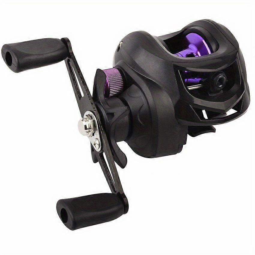 Baitcasting Reel High-Speed 7.2:1 Gear Ratio Chamfer Easy Out Line Max Drag 8KG Ambidextrous Fishing Wheel Metal Angler for Fishing Long Throw Tool