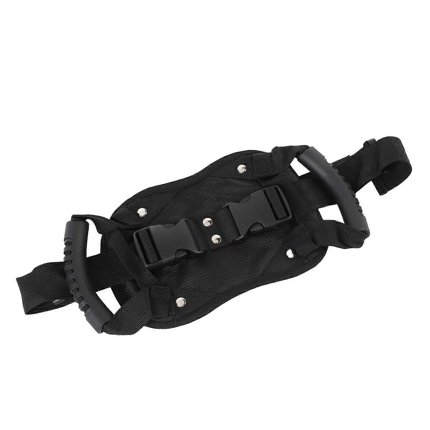 Motorcycle Passenger Safety Belt Stable Support Anti Slip Adjustable Rear Seat Passenger Grip Grab H