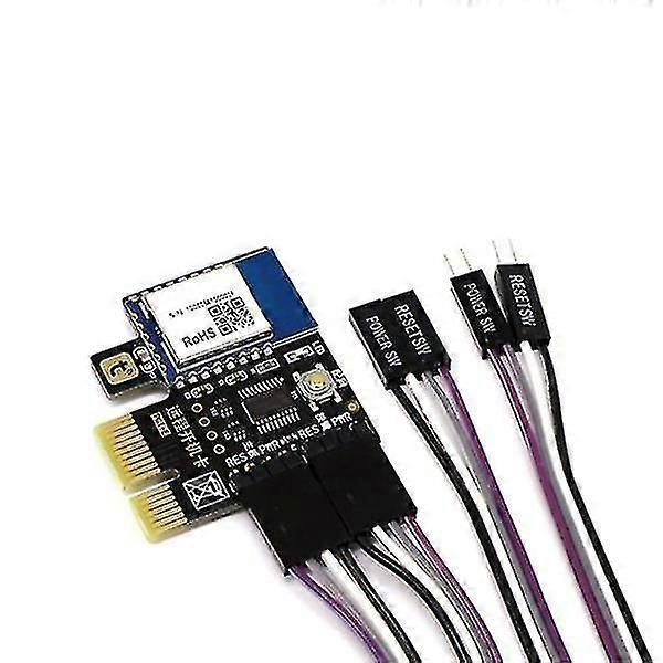Tuya Wifi Computer Power Reset Switch Pcie Card for Pc Computer,app Remote Control,support Google H