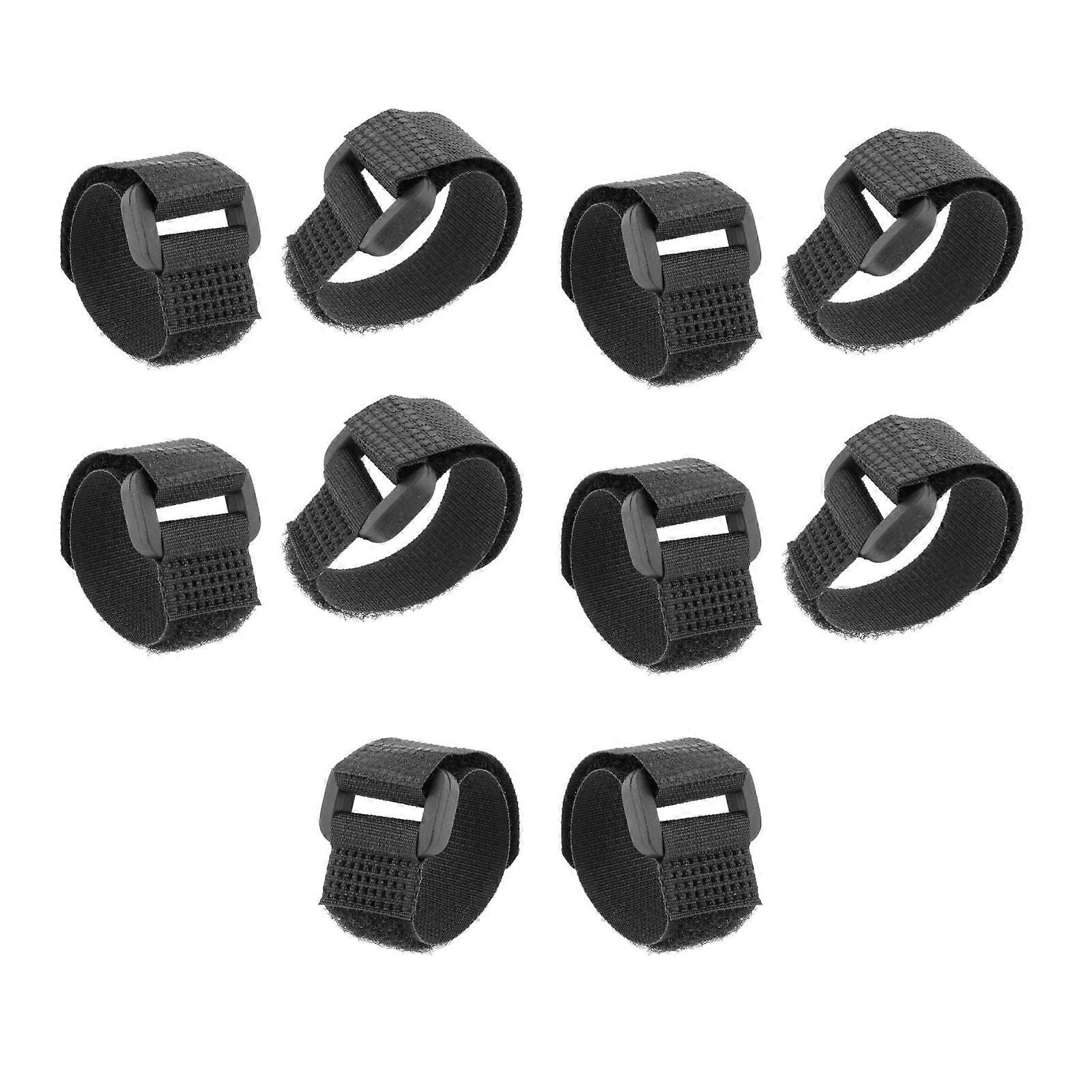 10Pcs Bicycle Strap Strong Fixation Adjustable with Innovative Fastening Durable