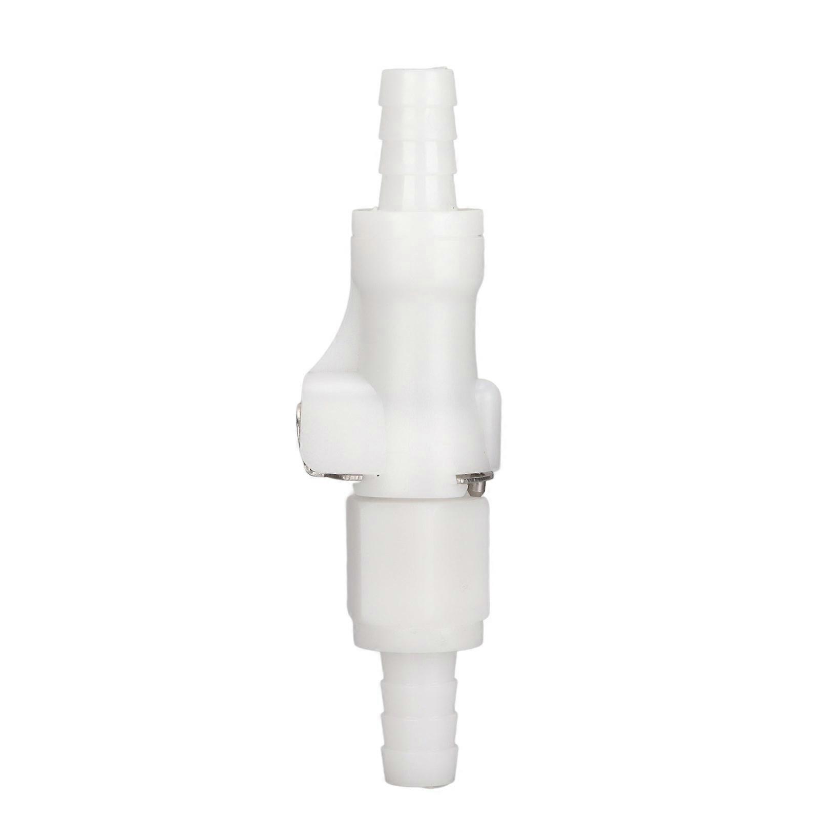 Computer Water Cooling Quick Connector Two Ends Disconnected Length 85mm POM Material Computer Water Cooling Connector 7.2mm 