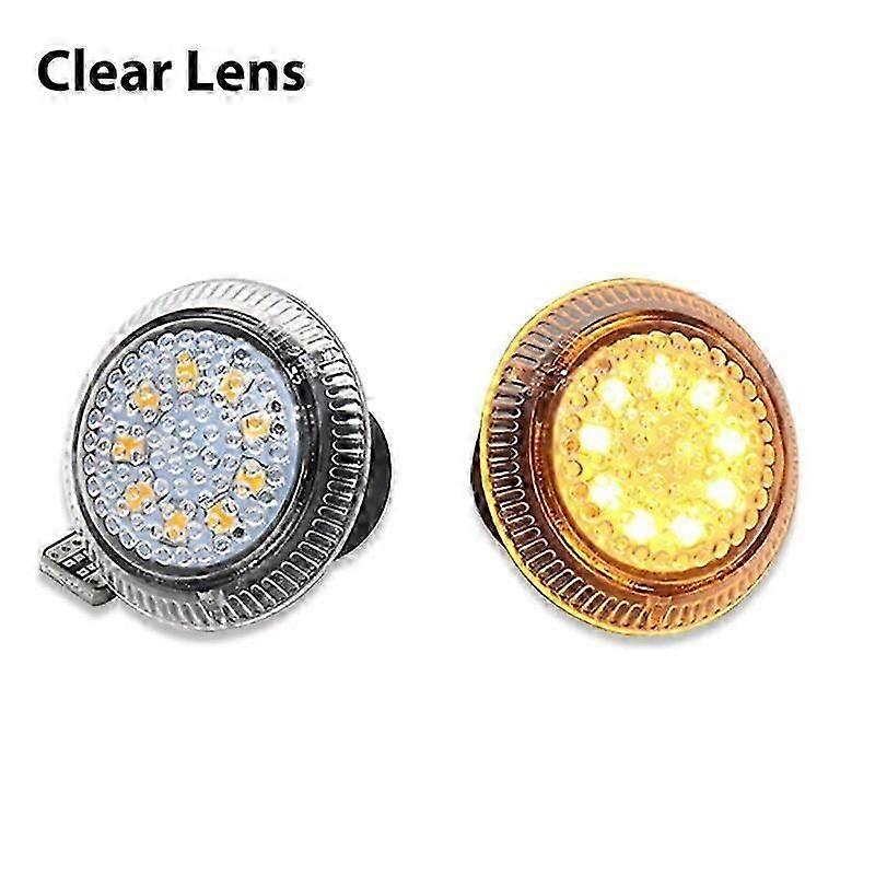 Amber yellow LED Front Fender Side Marker Light Assemblies For 2010-2022 Ford Transit Connect Turn Signal Light 12V T10 LED