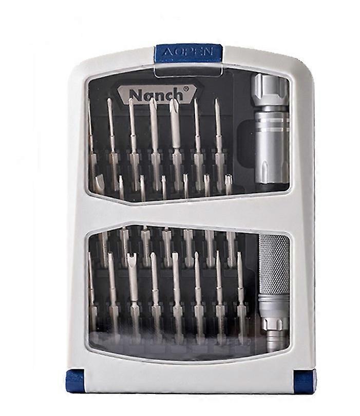 Yzfei Screwdriver Set 23-Piece Magnetic Screwdriver Bits Tool Set For Mobile Phone Smartphone Tablet Lap QVE