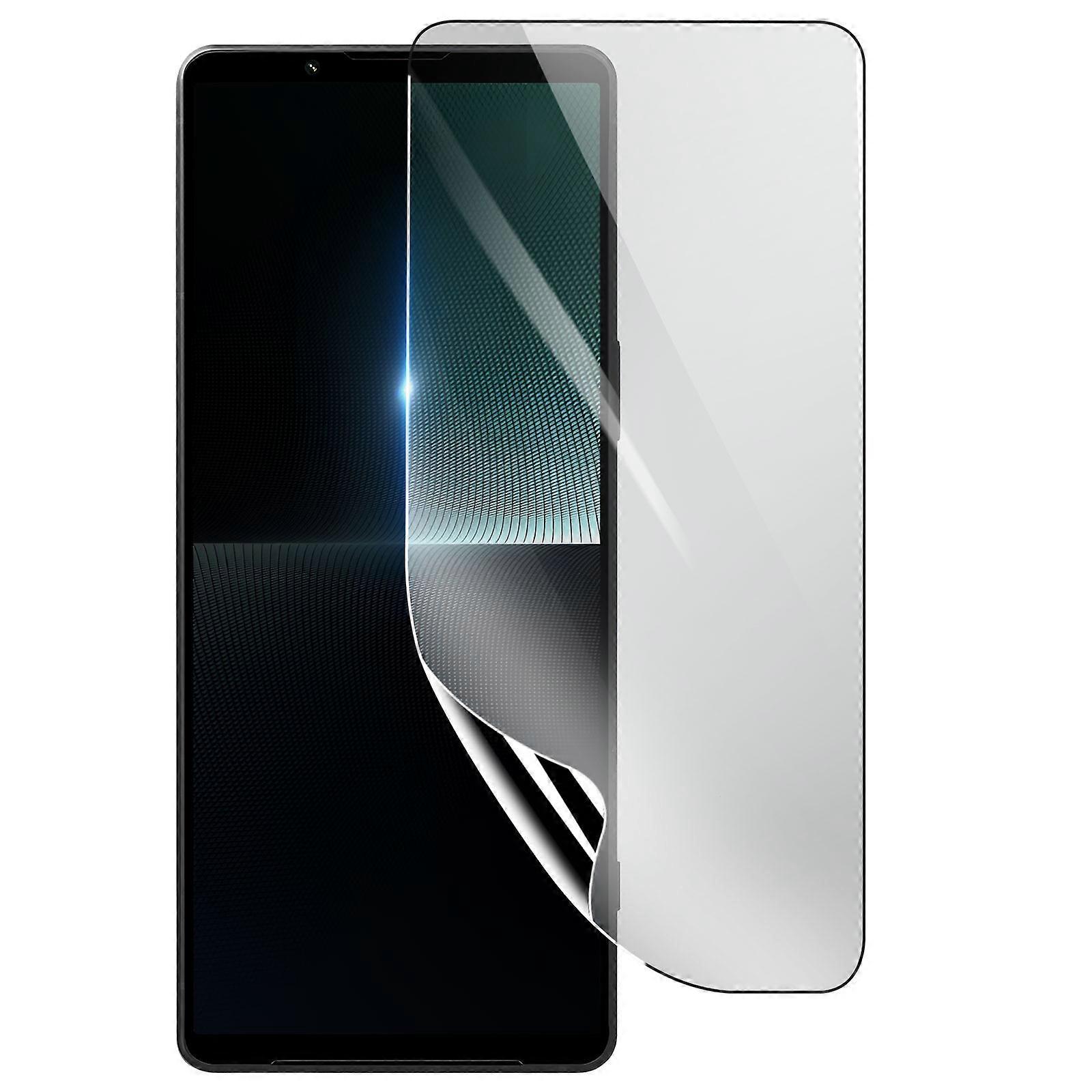 Shockproof Hydrogel Screen Protector for Sony Xperia 1 V, Sienna