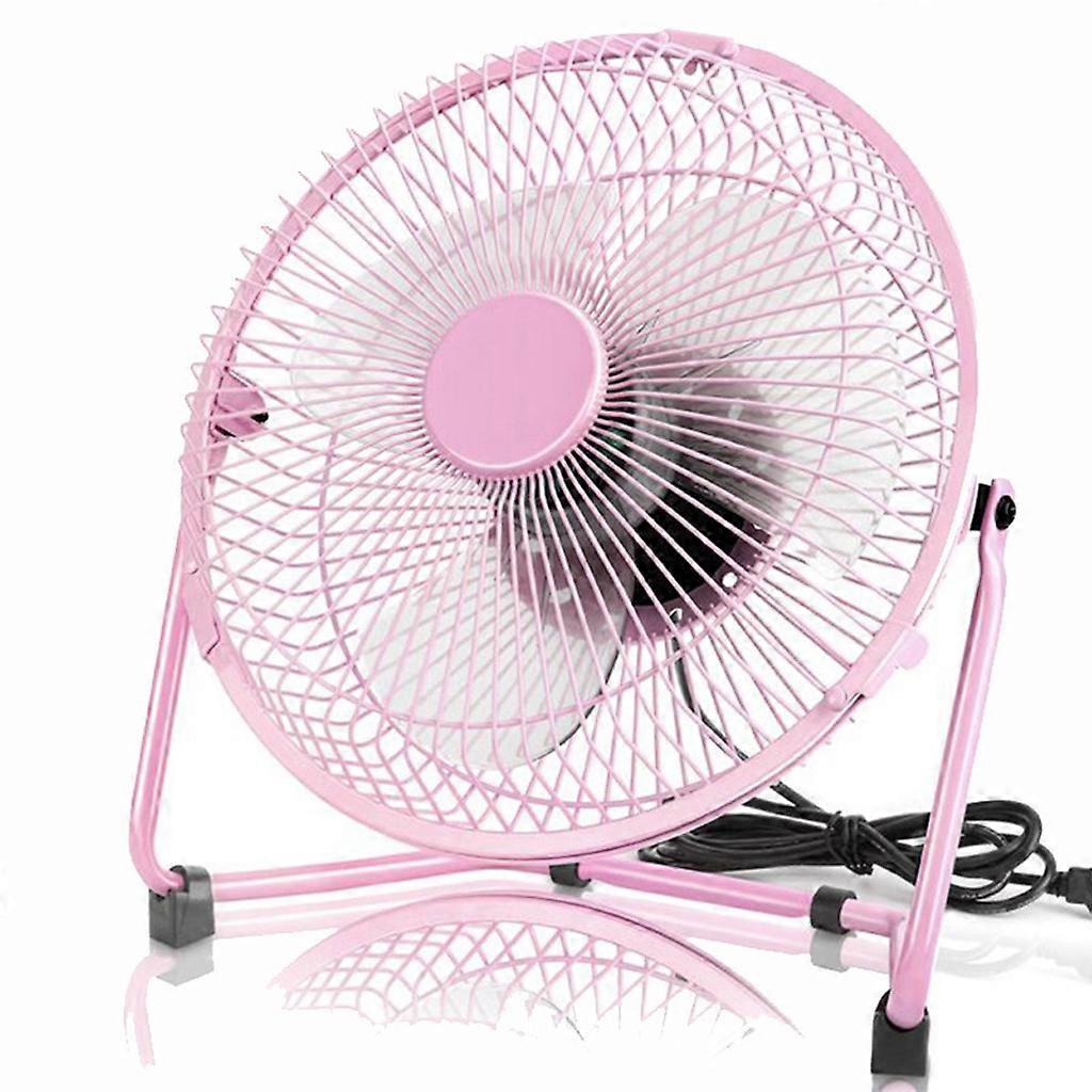 Portable USB Mini Fan Small Desk 3 Blades Cooler Cooling Fan for DC 5V Super Mute Silent PC Laptop Notebook USB Gadget F  Pink