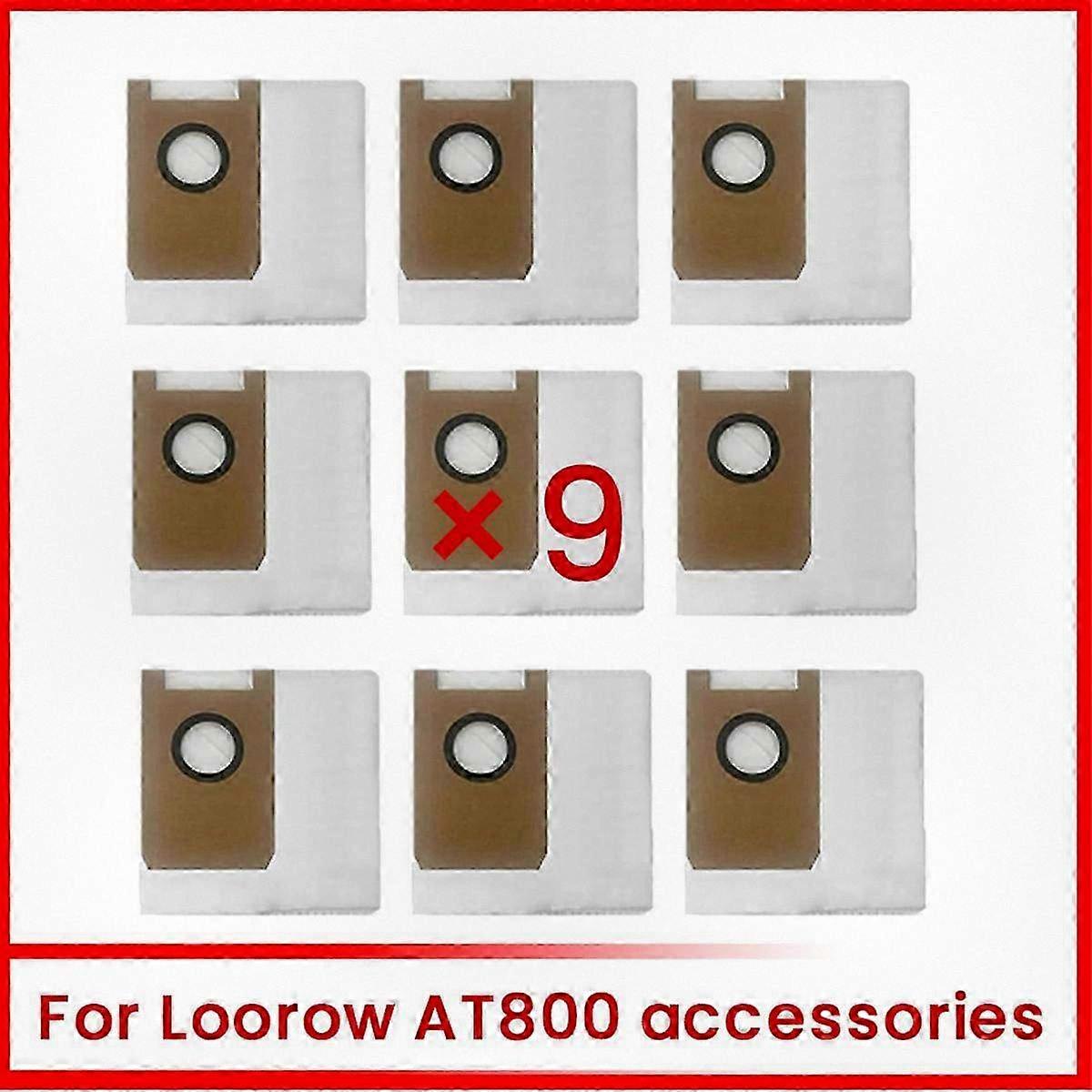 6 Reusable Dust Bags Compatible with AT800 Floor Sweeper - Durable and Efficient Cleaning Accessories
