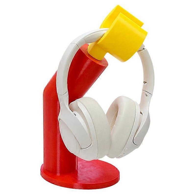 Modeling Headphone Stand Computer Headphone Hanger Figurines Desktop Creative Stand Shelf Accessories Miniatures Decor Crafts