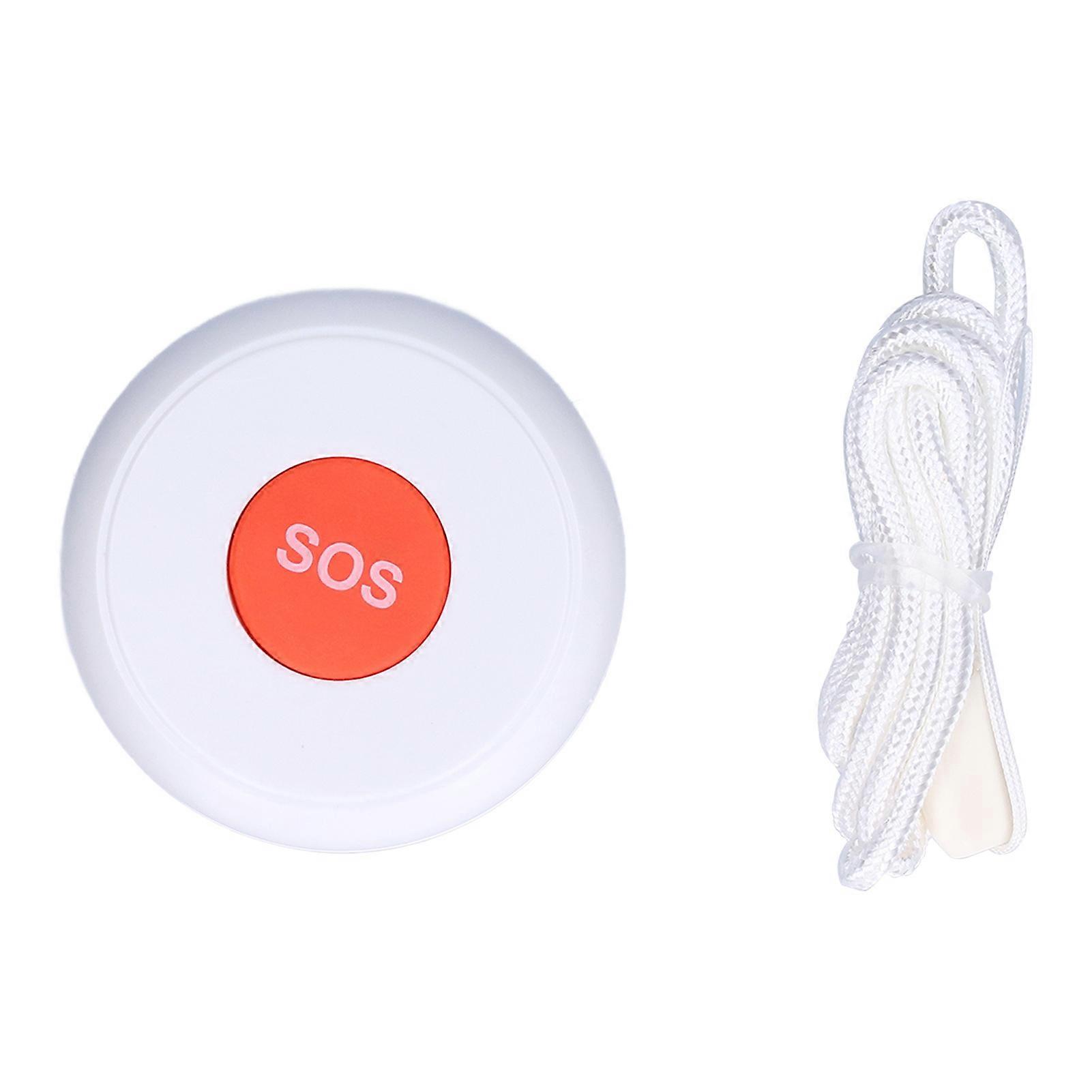 Nurse Alert System: Caregiver Pager System For Home And Outdoor Travel, Mini Design Wireless Call Button, High Sensitivity & One-Key Alarm