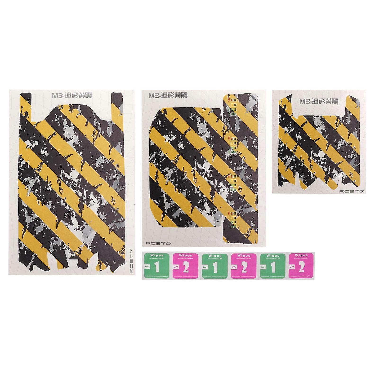 PVC Drone Stickers Decorative Sticker Unique Pattern Personalized Decals for DJI Mavic 3