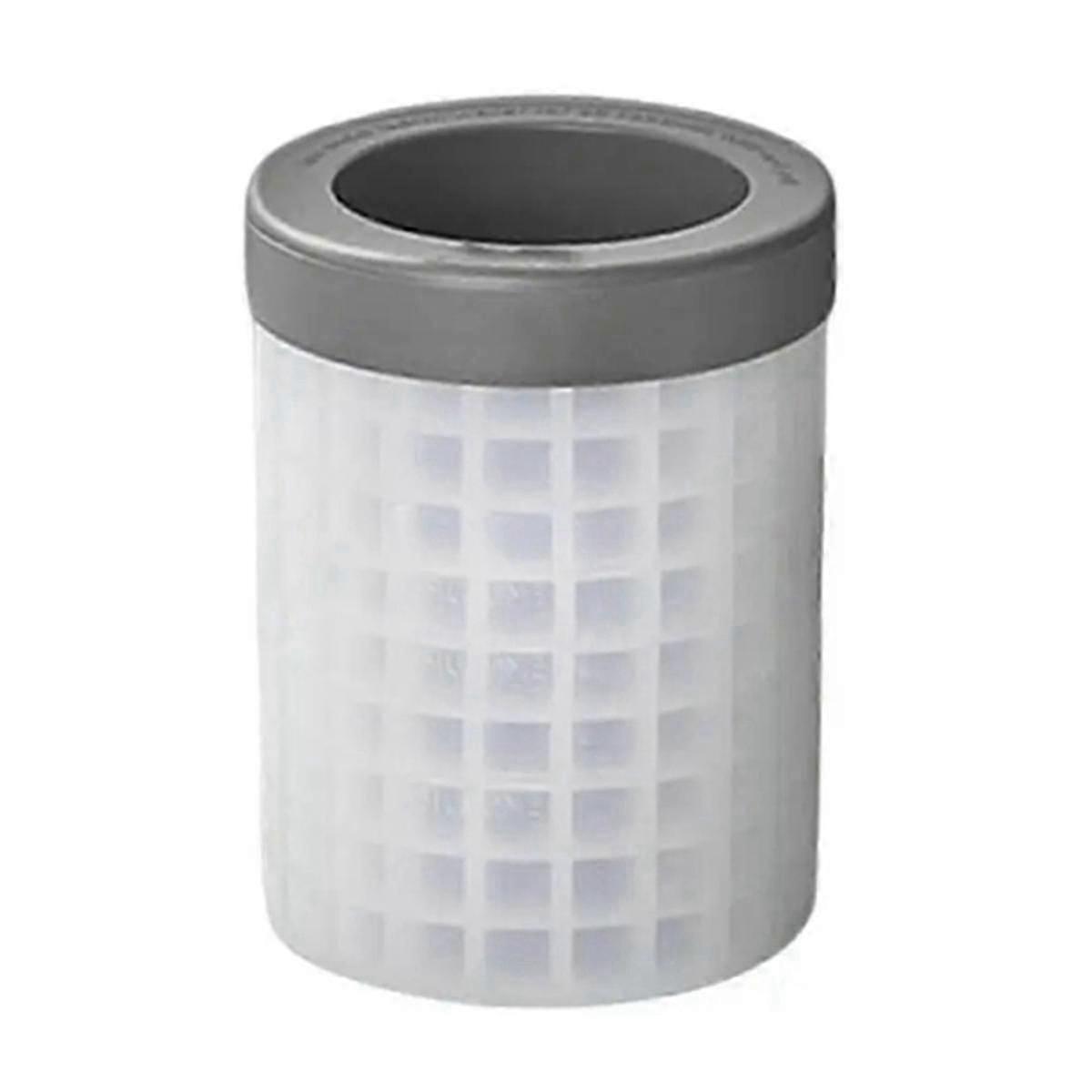 Ice Maker Cup Mini Ice Square Maker Mold Cylinder Silicone Ice Tray for Freezer Easy Release Squeeze Ice Lattice