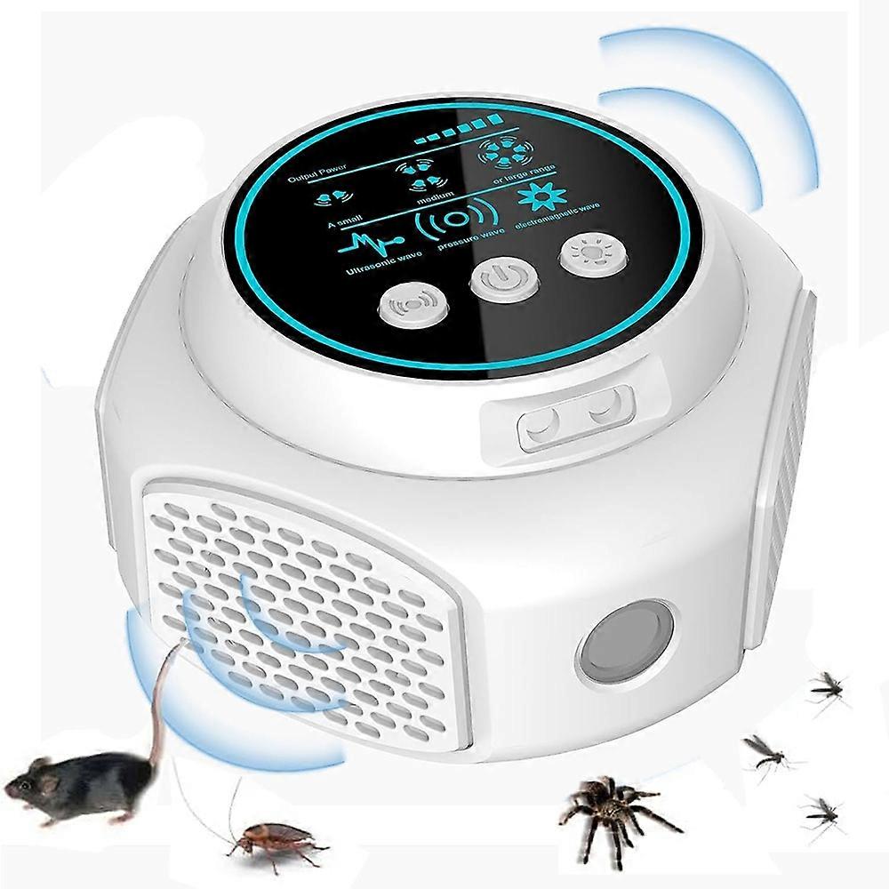 219 Intelligent Ultrasonic Multi-dimensional Frequency Conversion Home Indoor Mouse Repeller