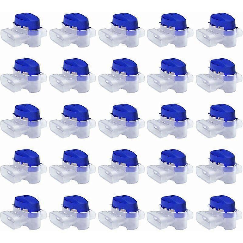 Robot Lawn Mower Cable Connector Set - 25 Gel Filled Fittings for Extending or Repairing Low Voltage Electric Wire Lawn Mower - Waterproof, Safe, Unne