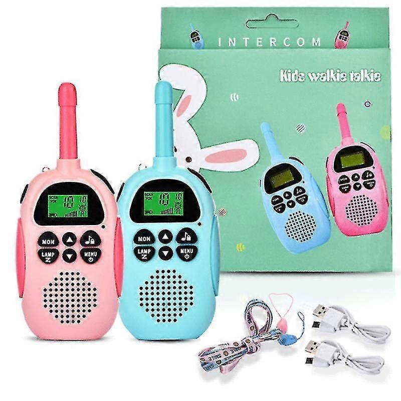 2 Piece Set Of Kids Walkie Talkie Kids Remote Walkie Talkie Portable Handheld Toys Outdoor Toys