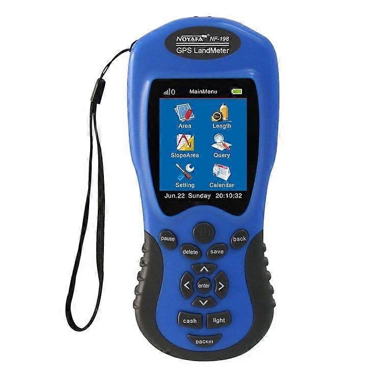 GPS Land meter NF-198 GPS survey equipment use for Farm Land Surveying And Mapping Area Measurement display measuring value