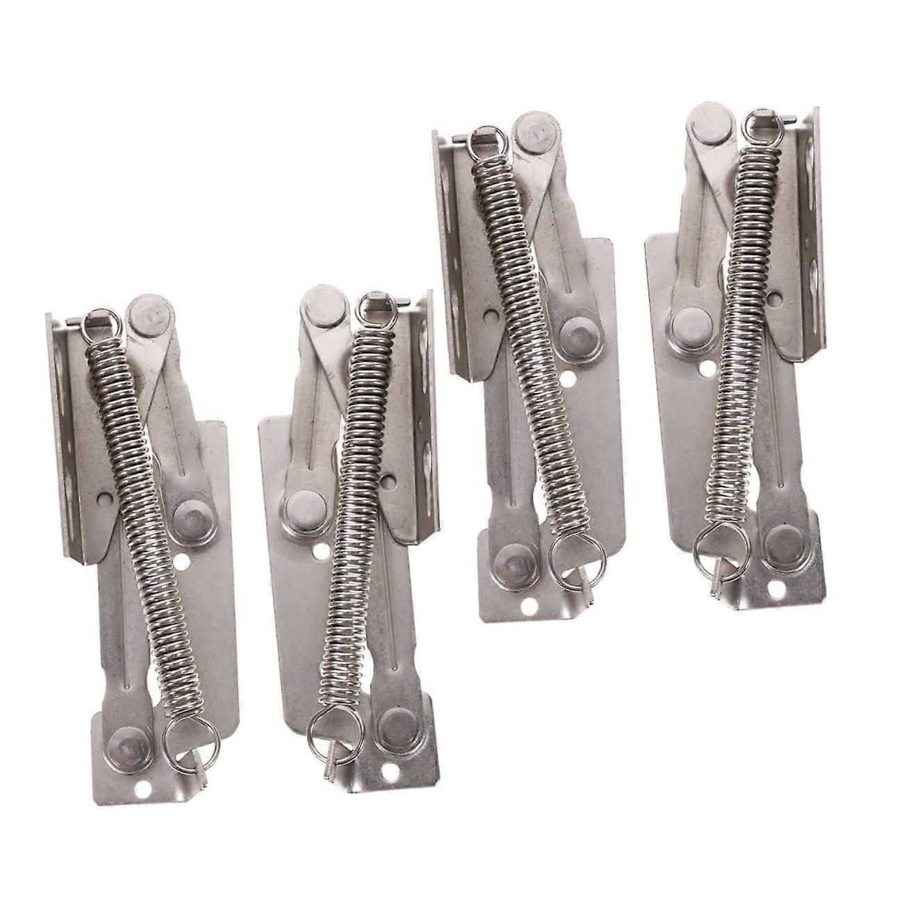 2 Pair Folding Sofa Hinge Spring Hinges for Suitable for Cabinet Doors and Various Applications Finish for Long Lasting Use