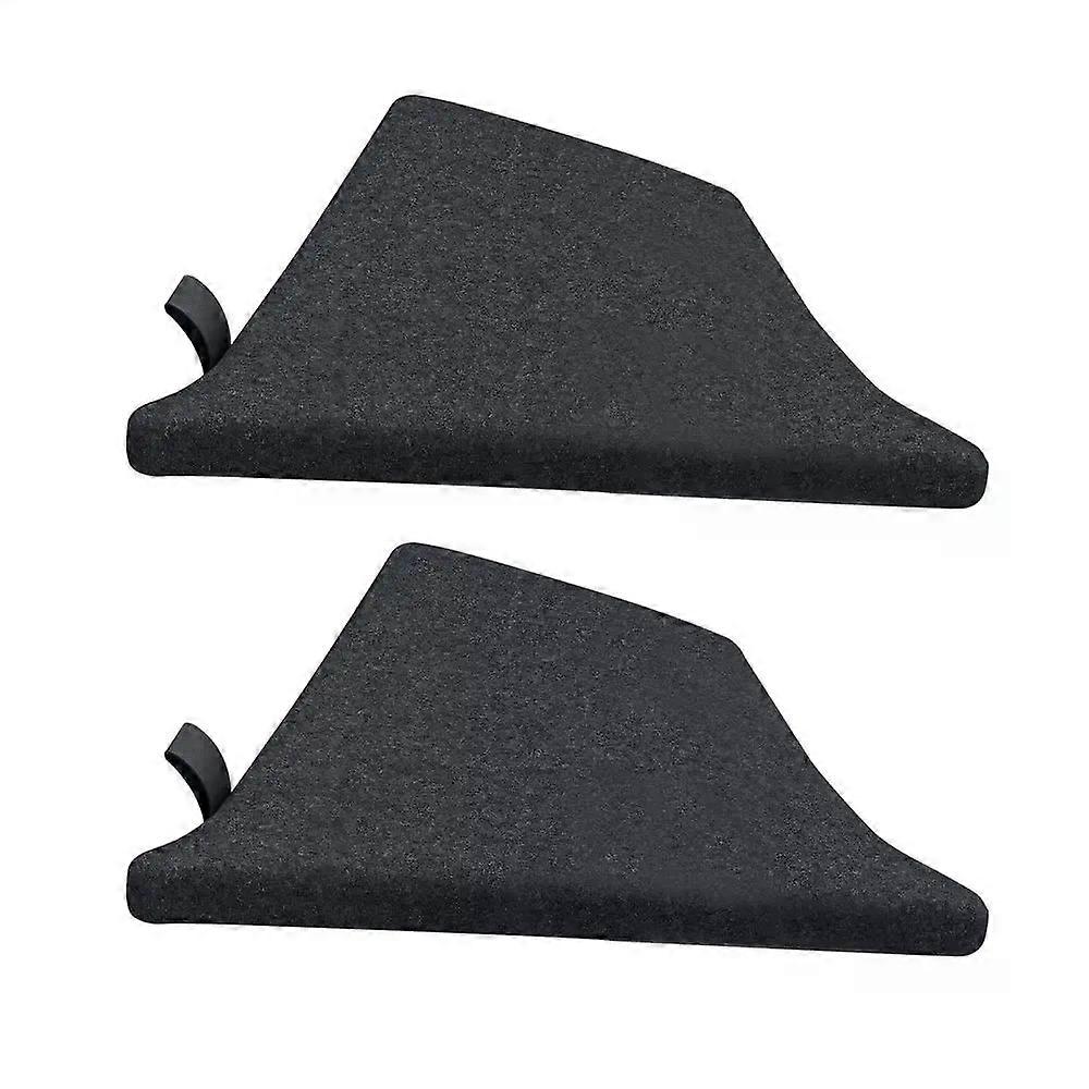 For Tesla for Model 3 / Rear Trunk side storage box with Cover for Model 3 Tail Trunk Boot Organizer Protective cover