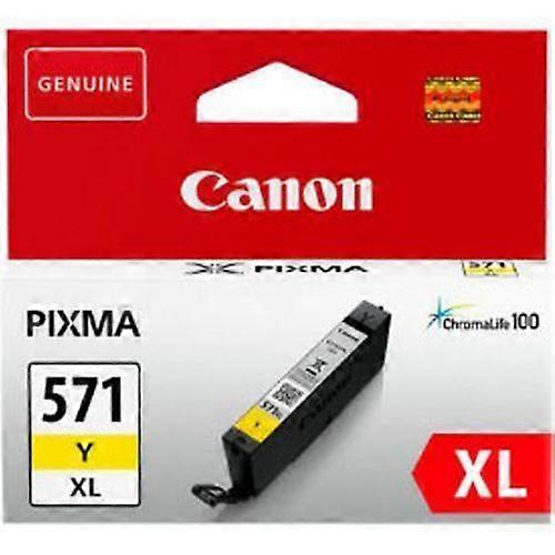 Tinteiro amarelo Canon CLI-571 XL