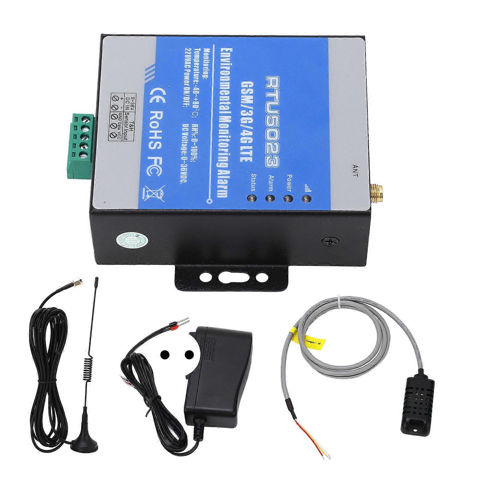 Temperature Humidity GSM 3G 4G Sensitive Accurate Power Failure Alarm Set with Sensor AC100‑240V