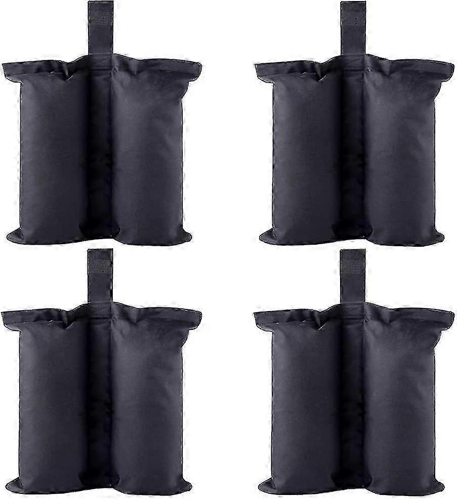 Väska, benvikter Premium dubbelsydd tung vikt för markis, tält, viktad väska, sandsäck, utomhusväska svart