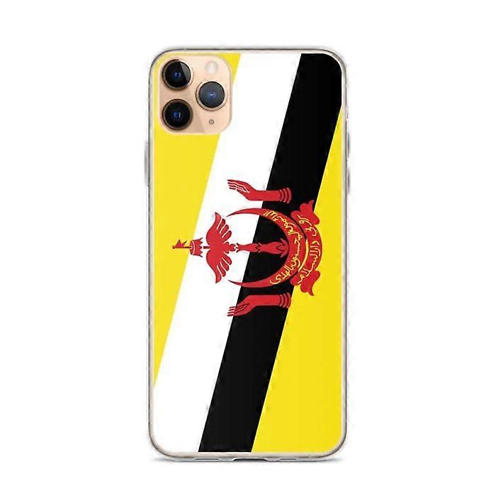 iPhone Case - Brunei - Flag - Flexible - Multicolor - Compatible with iPhone 11 Pro Max