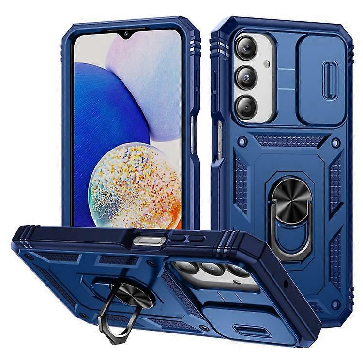 Compatible For Samsung Galaxy A26 5G Case TPU+PC Slide Camshield Kickstand Phone Cover