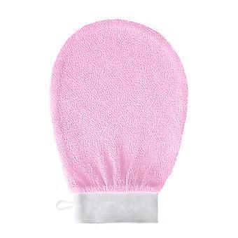 Exfoliating Glove, Moroccan Kessa Scrub Exfoliating Gloves, Premium Scrub Wash Mitt Body Skincare at Home Shower or Bath  White
