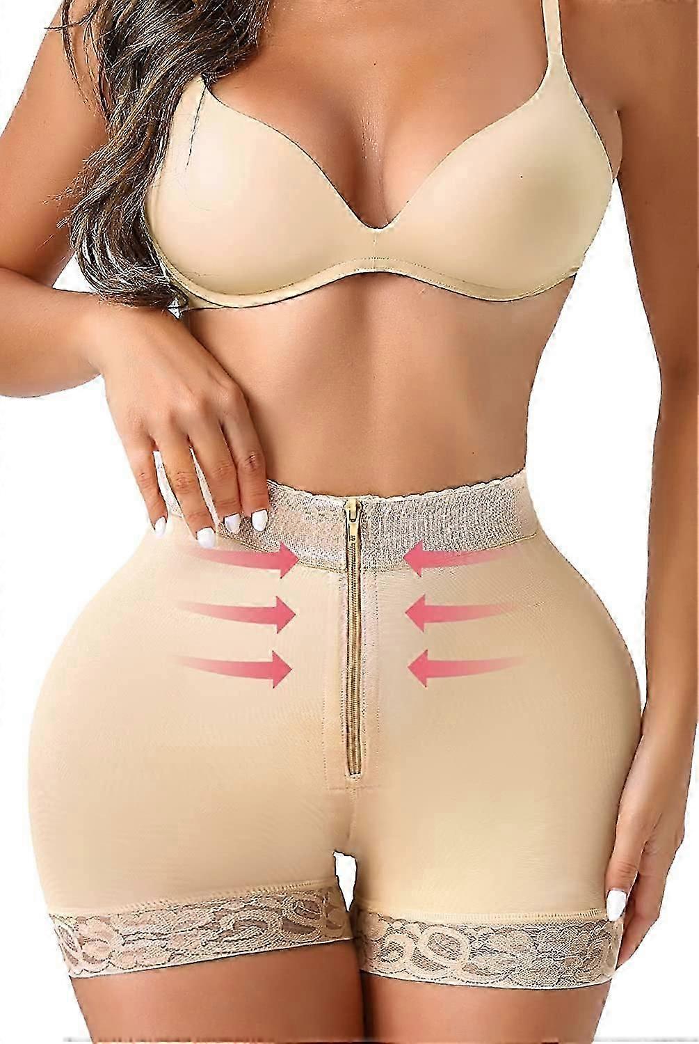 Tummy Control Shapewear For Women Body Shaper High Waisted Butt Lifter Panties Compression Fajas Shorts Underwear