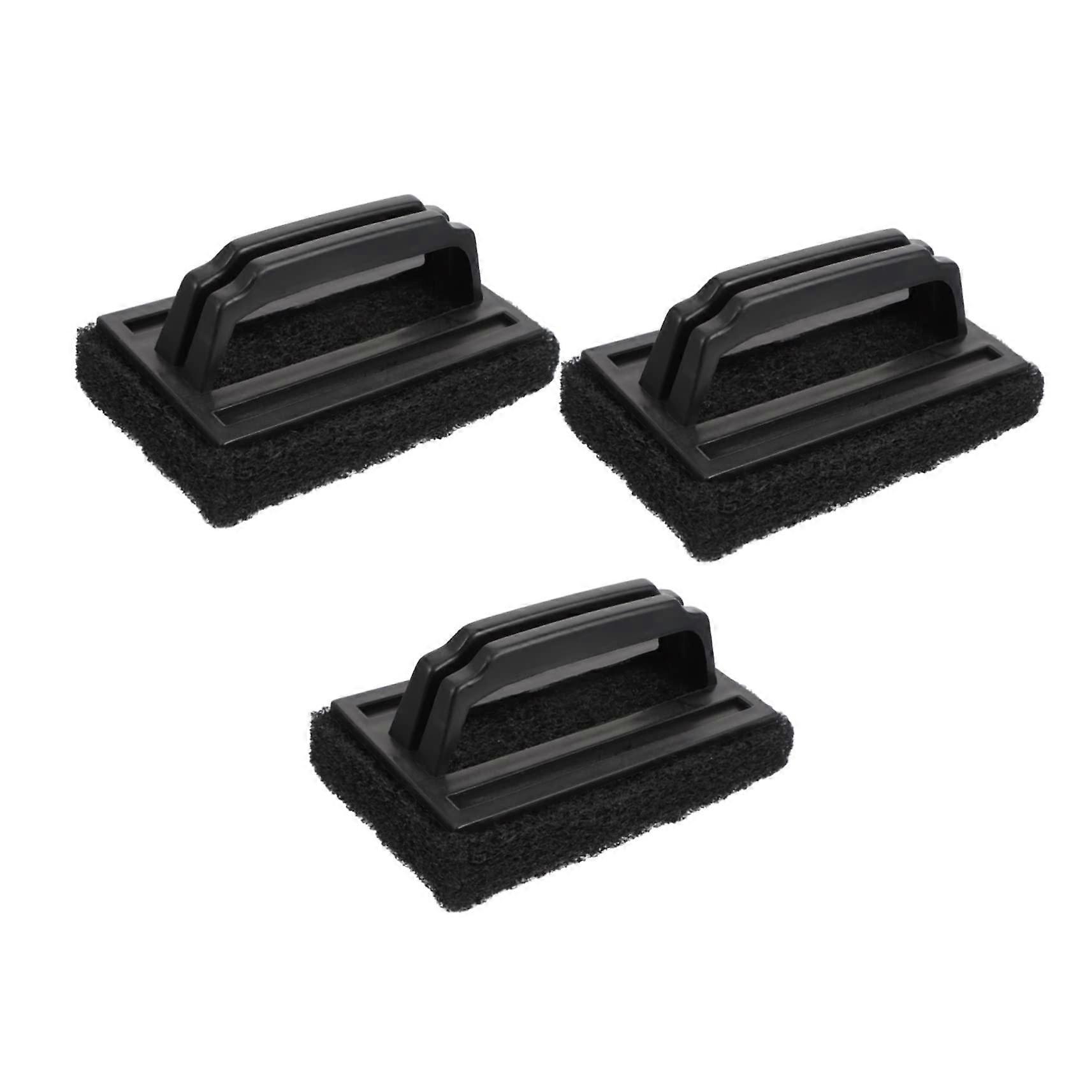 Grill Cleaning Brushes Set of 3, BBQ Cleaning Brush With Sponge, For Oil Residue, Household Use