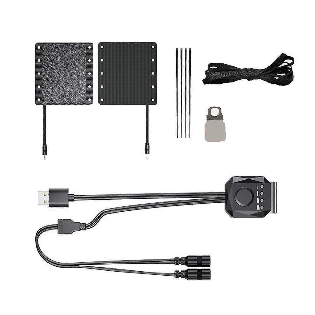 Universal 40-70 Celsius Adjustable Bike ATV Motorbike 5V 2A USB Warmer Sleeves with Switch to Control Temperature