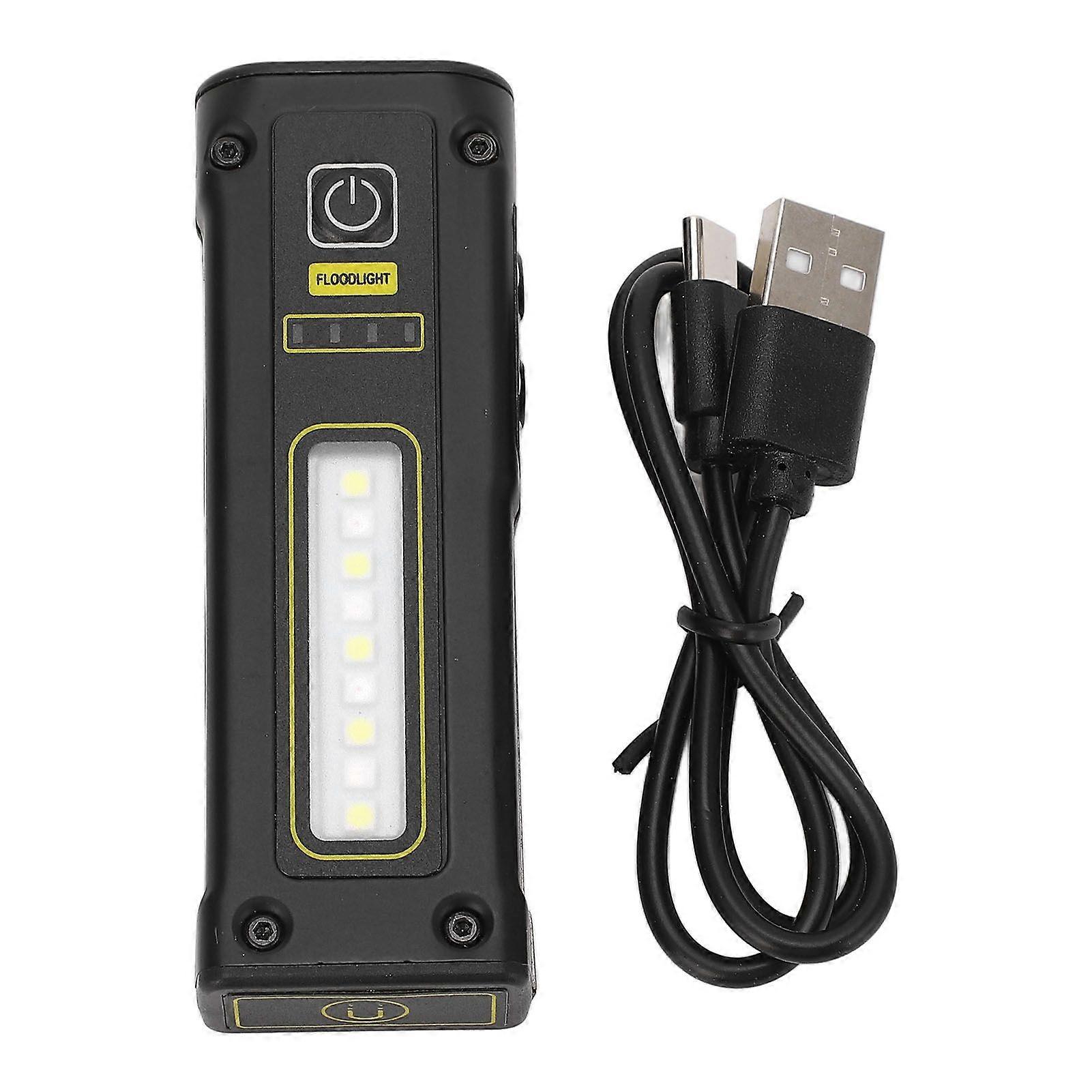 2025 Latest Model  Black Flashlight Spot Light Magnet Suction IPX4 Waterproof