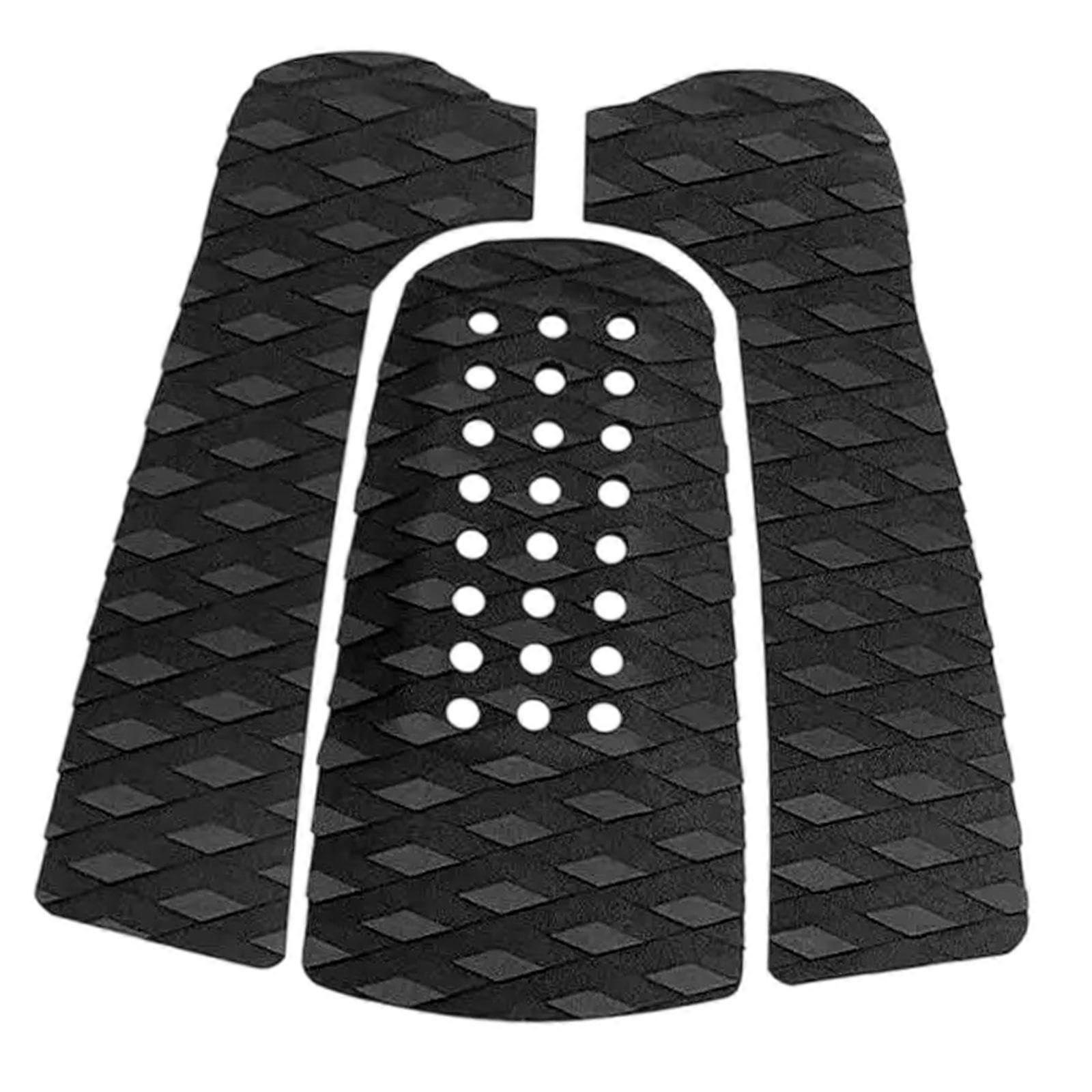 3X Surfboard Traction Pads NonSlip Deck Grip for Longboard Paddleboard
