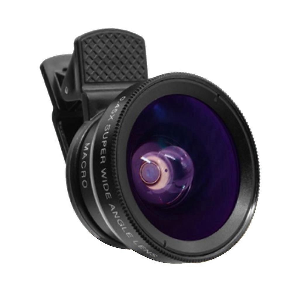 Distortion Free Wide Angle Macro Lens for Smartphones On Design for Cell Phone Cameras