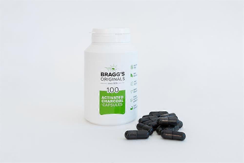 Braggs Vegetarian Charcoal 300mg - 100 capsules