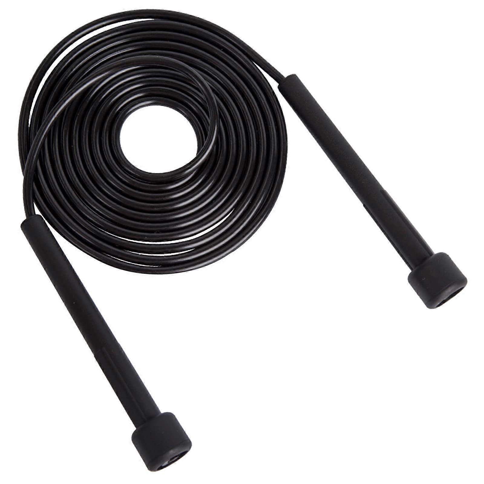 Adjustable Jump Rope Weighted Jump Rope Thick Fast Speed Jump Rope for Workout Fitness black Ref: 2939