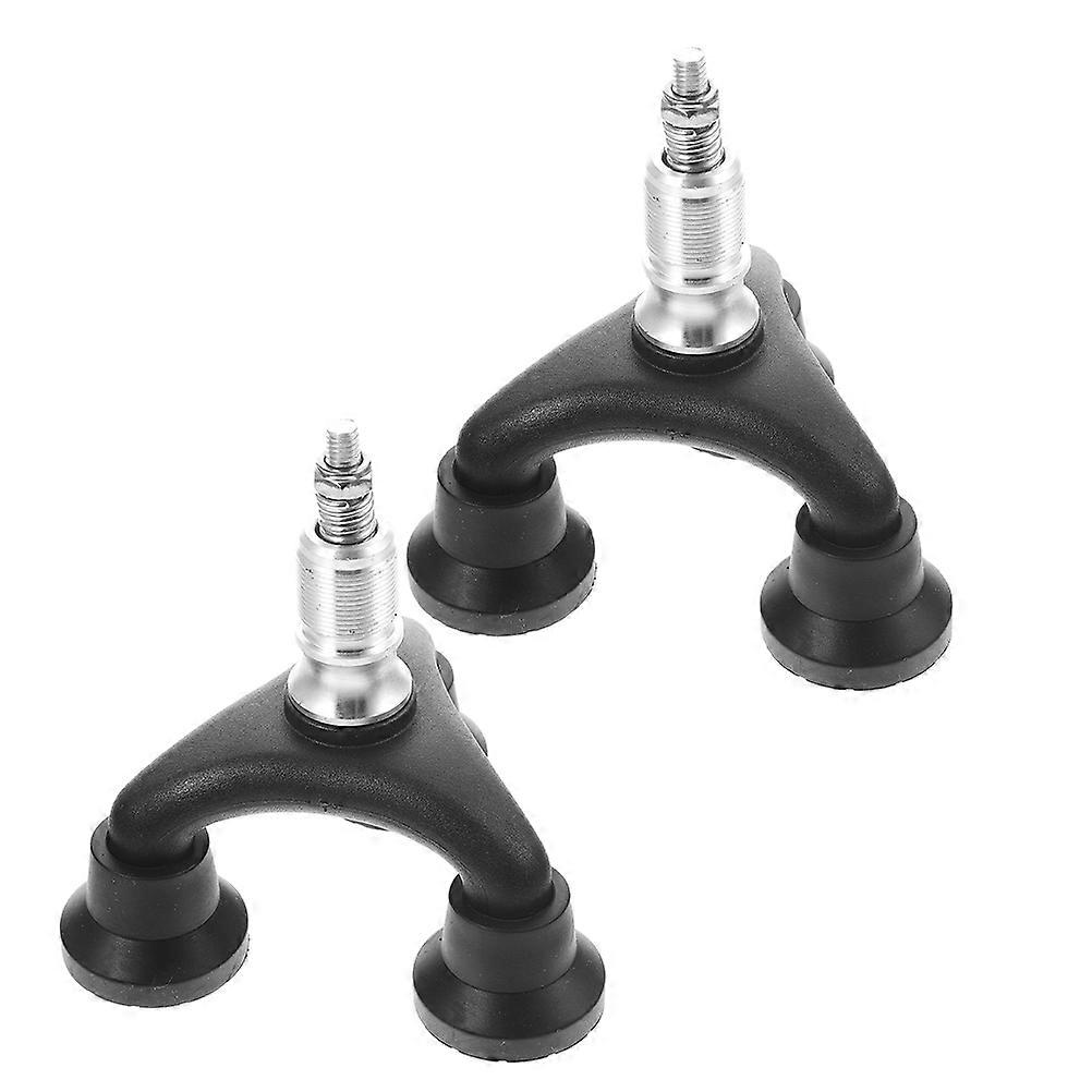 2pcs Replacement Hiking Pole Tips Slip Plastic Feet for Walking Sticks – Durable Ferrules for Stability, Support, and Easy Installation