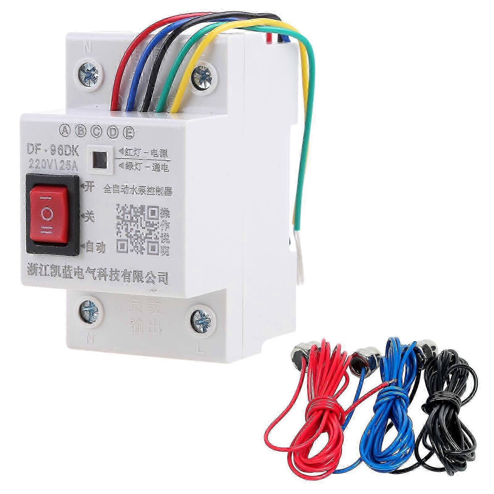 Automated Water Level Controller for Efficient Water Pump Management, User-Friendly Design for Easy Operation