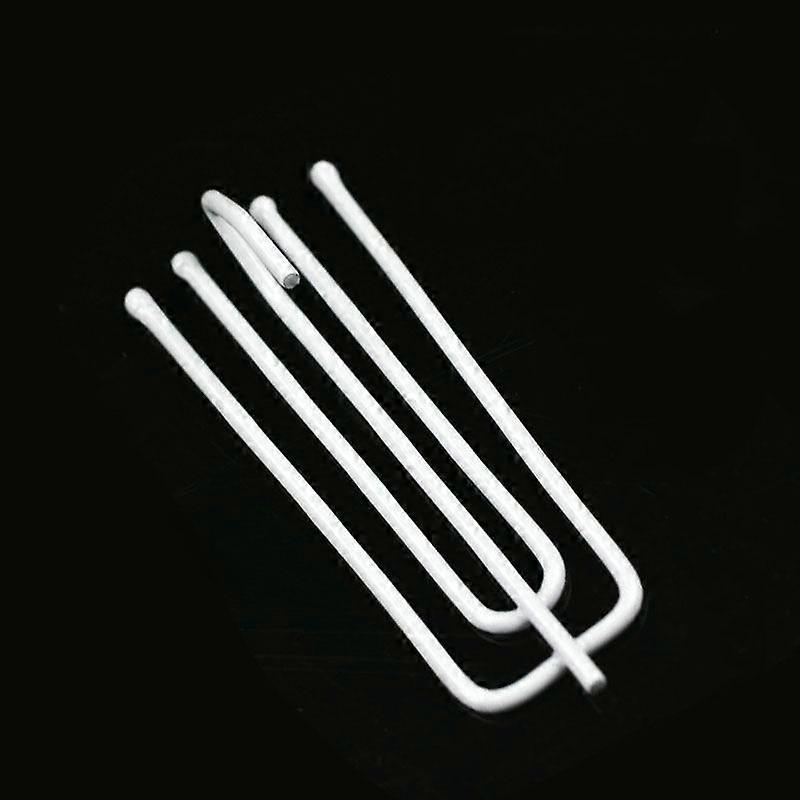 20Pcs Steel Curtain Hanging Hooks Ring Window White Hooks Home Decor Curtain Accessories High Quality