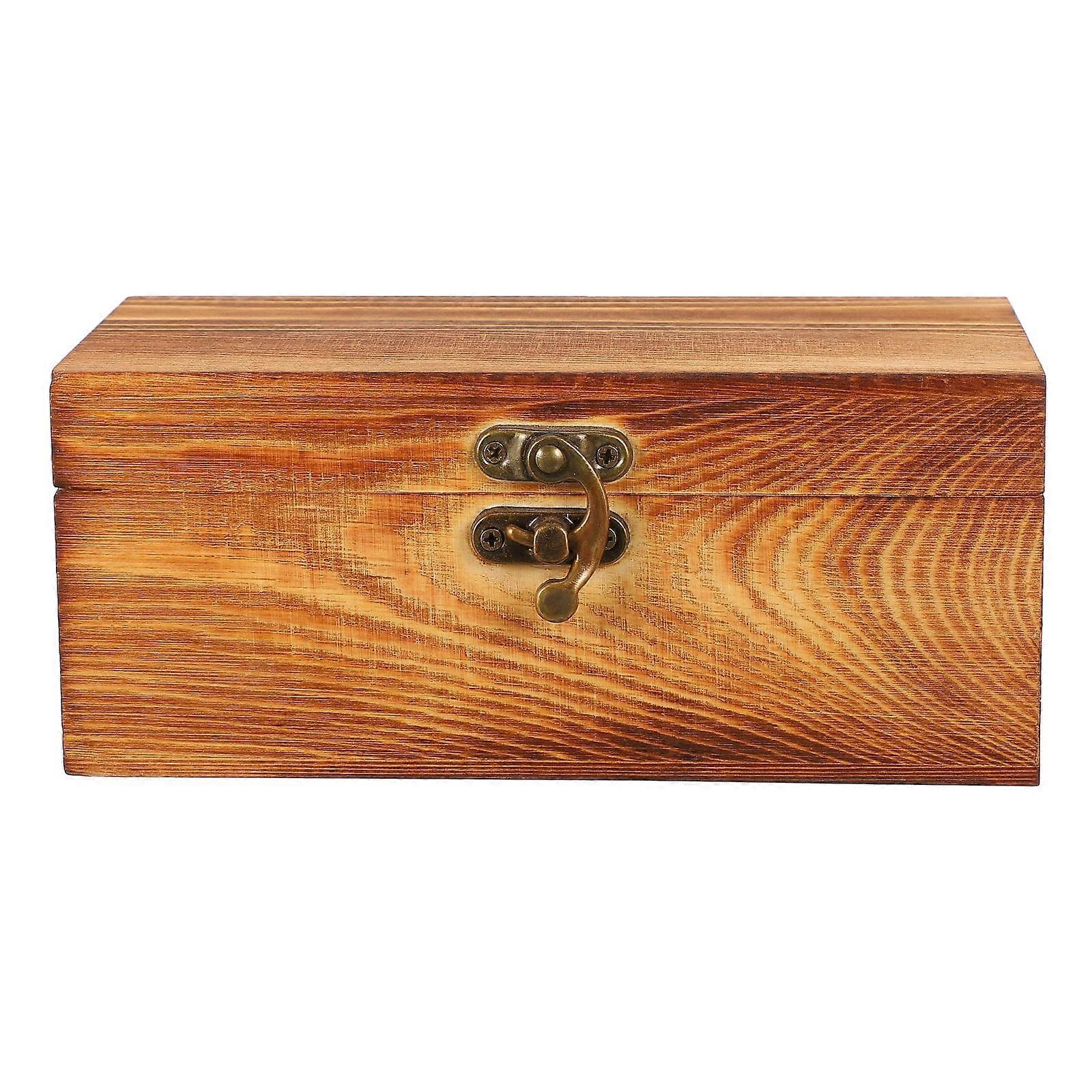 1pc Wooden Tea Storage Box Creative Tea Packaging Container