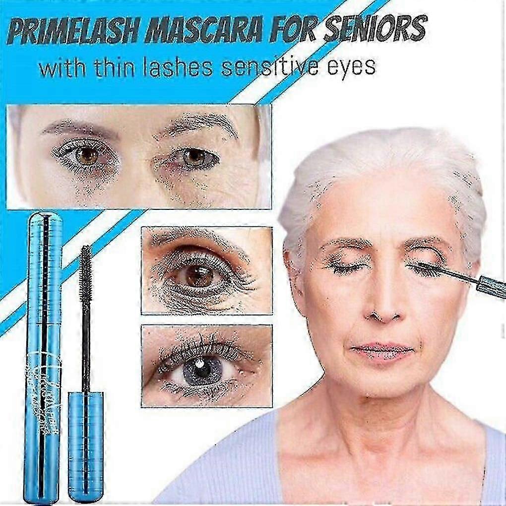2pcs Prime Lash Mascara For Senior Women Lengthening Volumizing Mascara