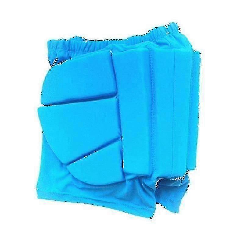 Taitoluistelun lantiosuojapehmusteet - Urheilulliset turvashortsit - YUHAO Blue XL