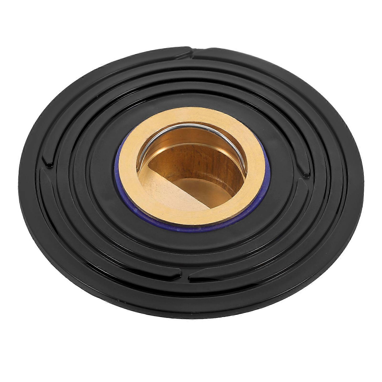 スナップインシャワー排水管カバー床排水ストレーナーバスルームアクセサリーブラックブロックヘア1パック