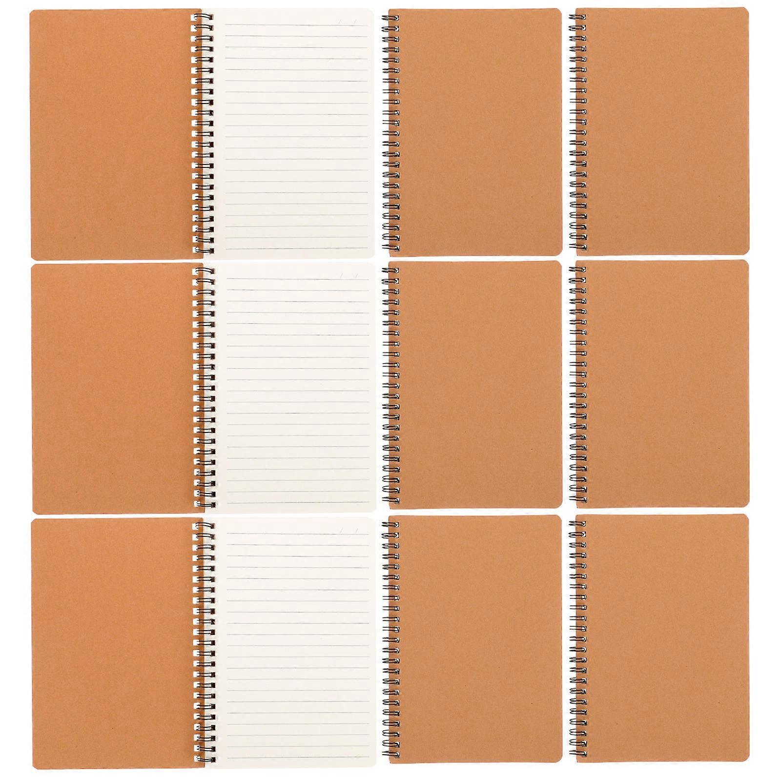 Note Taking Notebook Blank Paper Notebook For Office Use Painting Rectangular 20.3x14cm 10Pcs