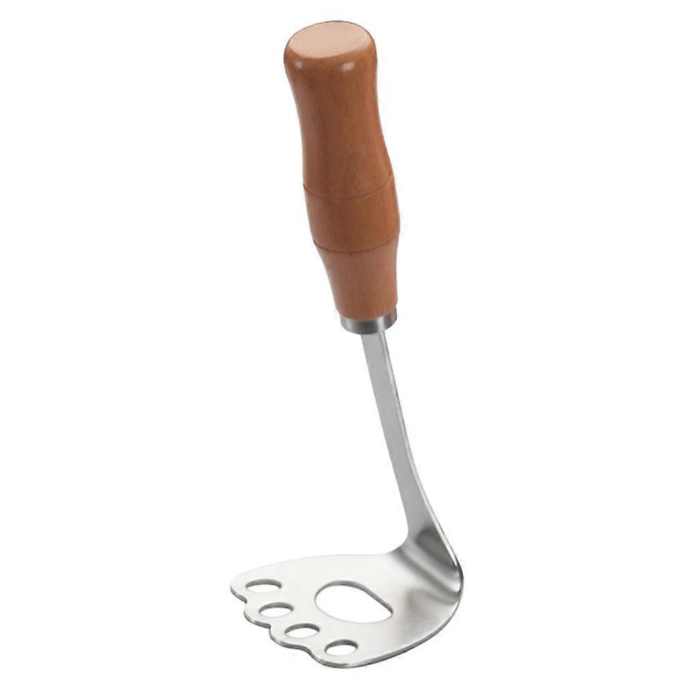 Potato Masher Reusable Squeezing Lemon Juice Silver Color For Cooking Enthusiasts 1Set