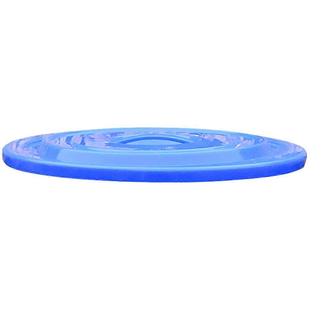 Garbage Can Accessories Round Trash Can Lid Windproof Rainproof Residential Areas 1Pack