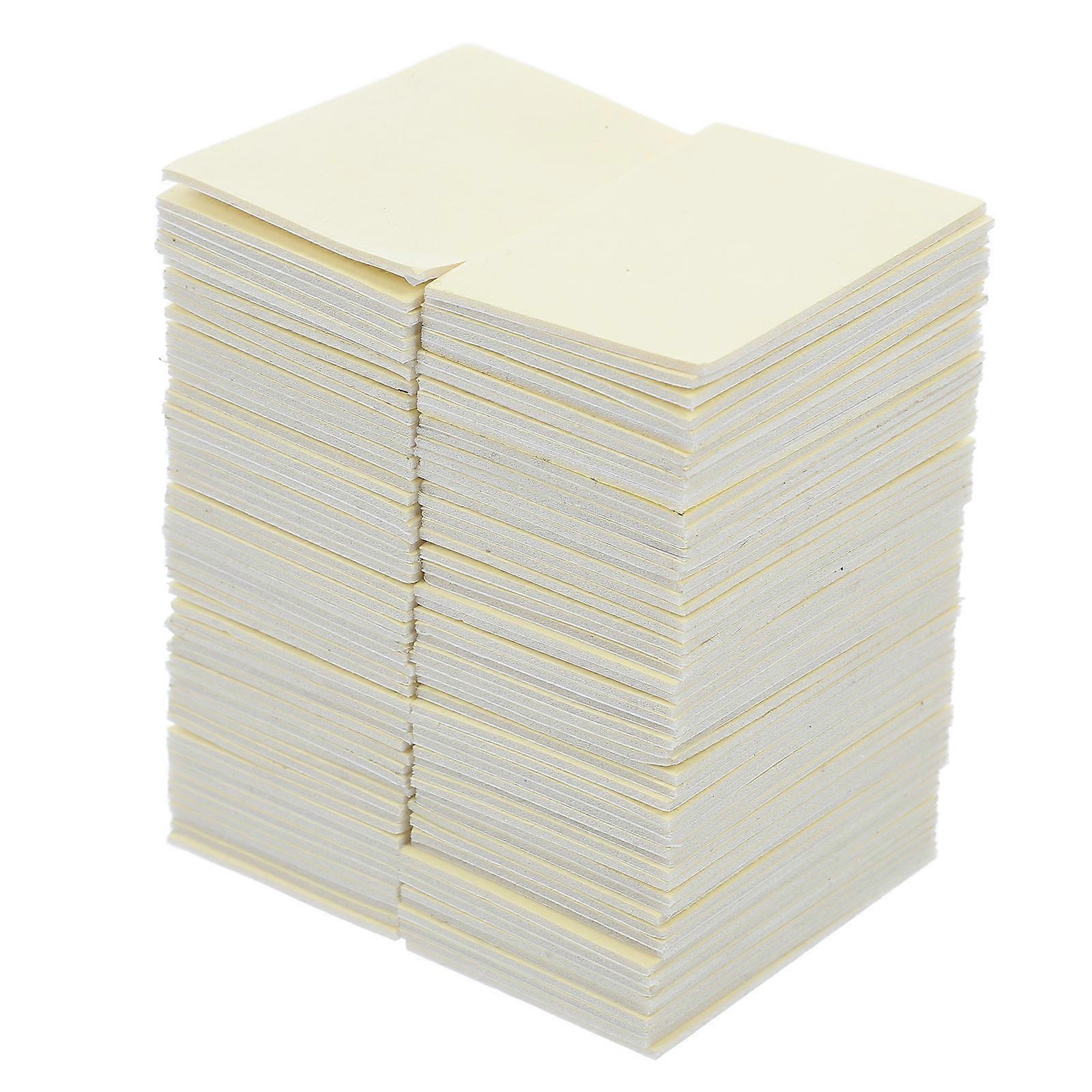 200PCS Heavy Duty Double Sided Adhesive Tape Mounting Pads Stickers for Hooks Mirrors Easy Removal Versatile Use