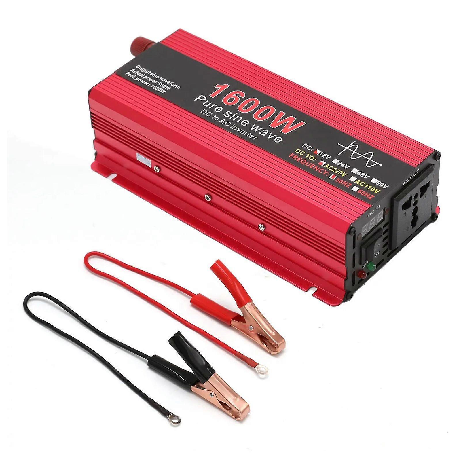 1000W-3000W 12V/24V Pure Sine Waves Inverters Multi-Purpose Power Adapter Available Induction Cooker Fridges