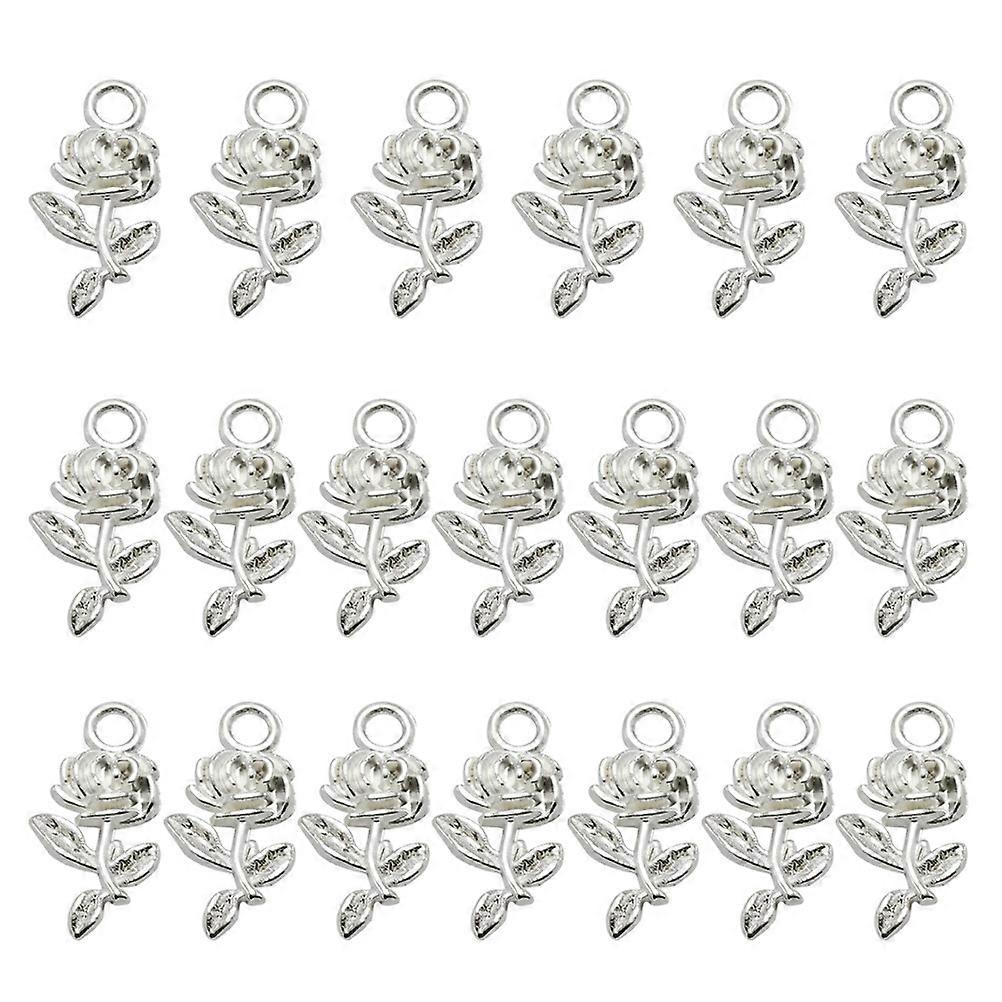 合金ローズチャームDIYプロジェクトは、コスプレコスチューム20個を与えるプレゼント