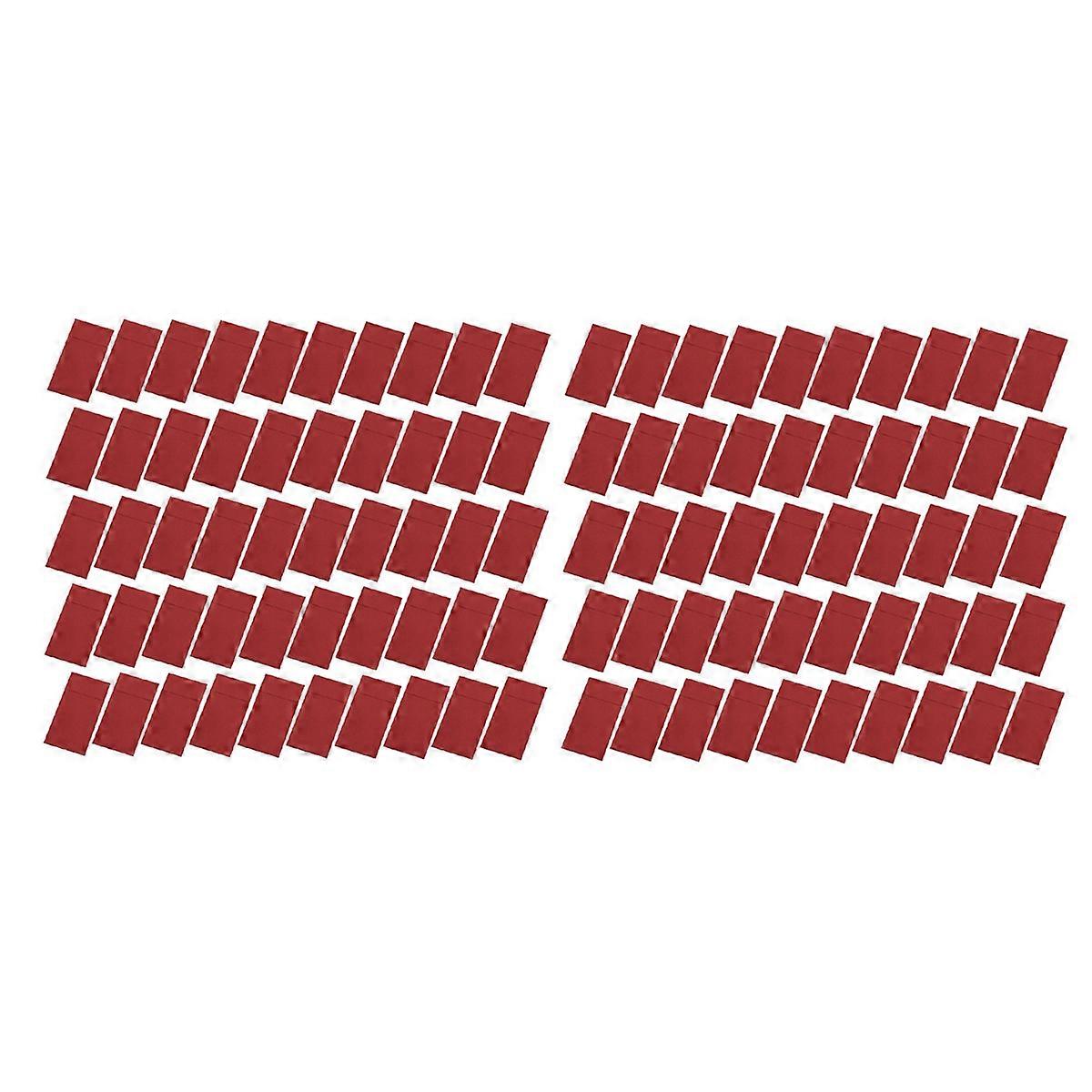 Serviettes de table, serviettes en papier pour fête de mariage, rouge