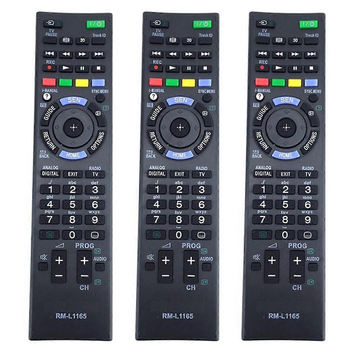 Replacement Remote Control RM-L1165 SMART TV for Universal TV