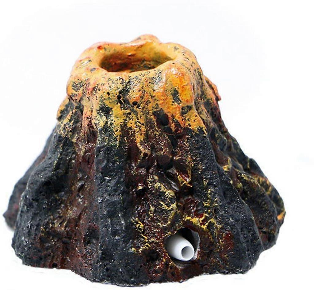 Aquarium Volcano Replica - Bubble Stone, Oxygen Pump